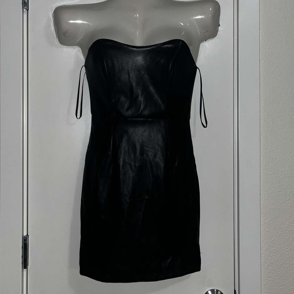 NWT Forever 21 Faux Leather Dress